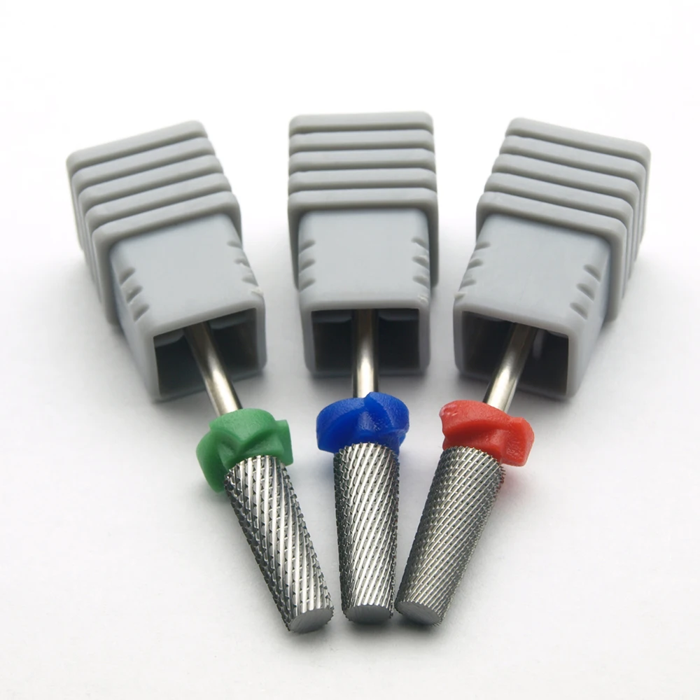 

Quality Left and Right 5In1 Tungsten Carbide Nail Drill Bit Milling Eletric Manicure Machine Equipment Cuticle Clean Burr Dental