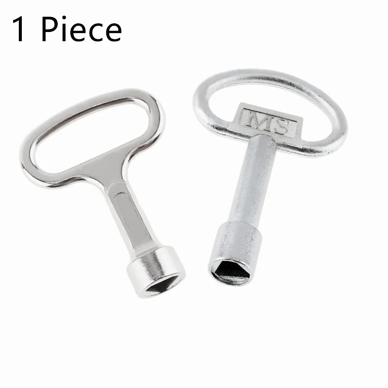 Zinc Alloy Plumber Inner Triangle Key Wrench for Electric Control Cabinet / Tap Water Valve / Elevator Door