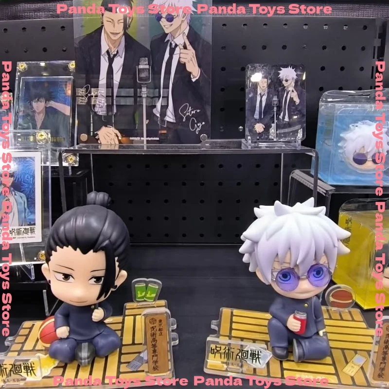 Em estoque 13cm jujutsu kaisen satoru gojo geto suguru figura de ação modelo anime figuras periféricos ornamento brinquedo presentes