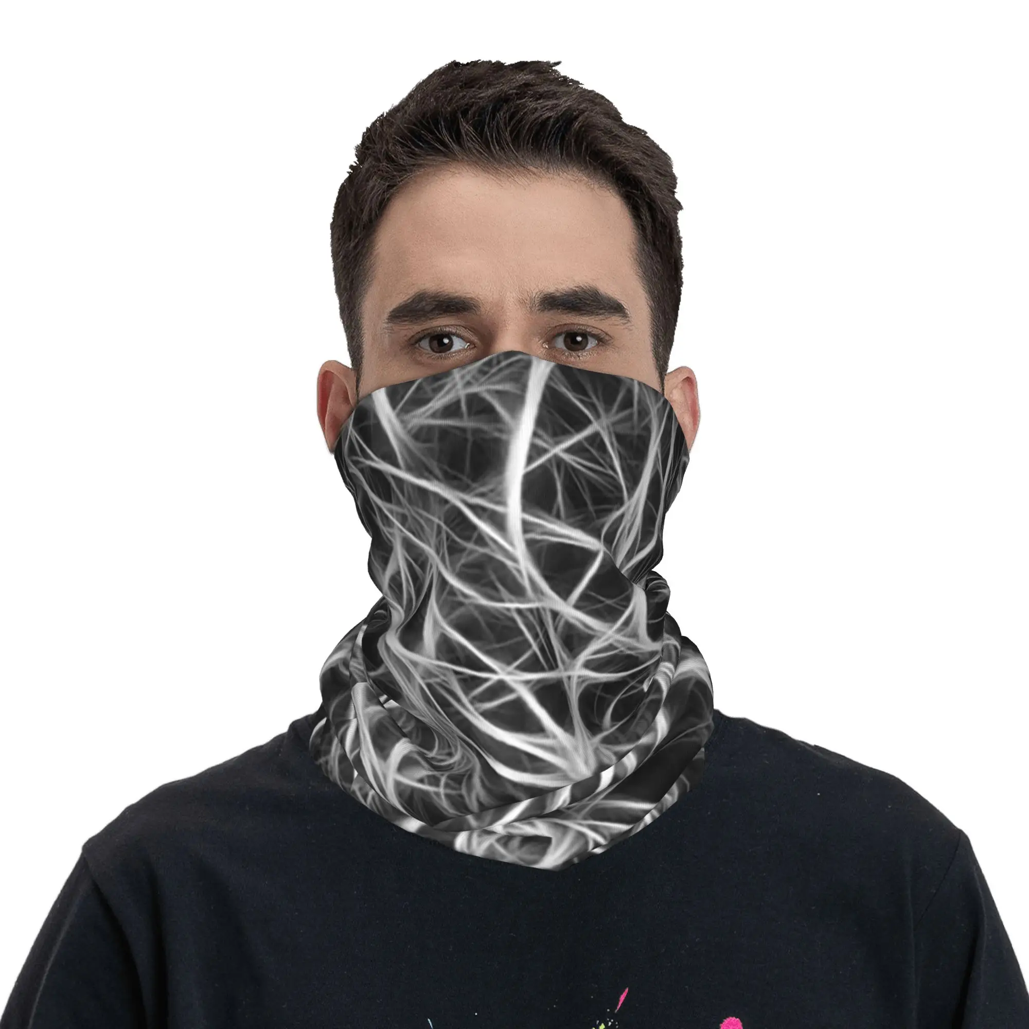 

Cool Brain Nerves Nervous System Bandana Neck Cover Printed Wrap Scarf Headwear Riding Unisex Adult All Season