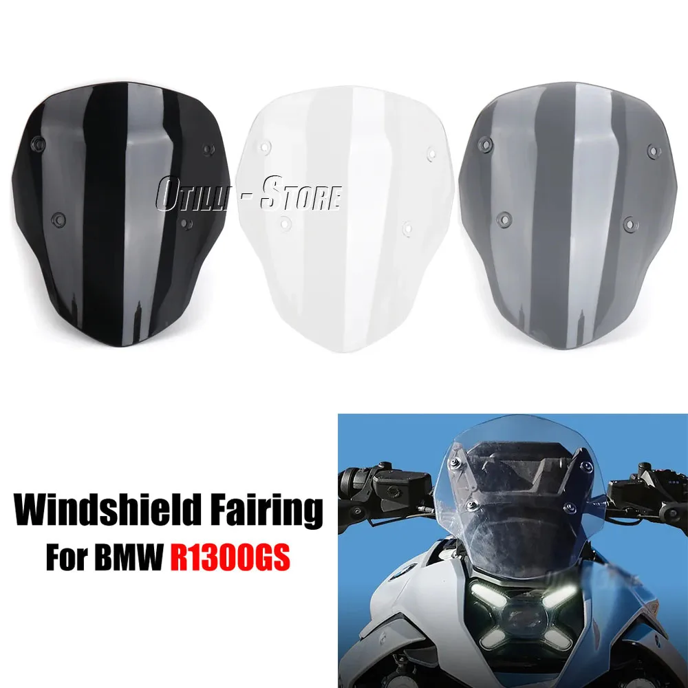 

For BMW R1300GS r1300gs R 1300 GS R1300 GS Motorcycle Accessories Screen Windshield Fairing Windscreen 3 colors Wind Deflectors