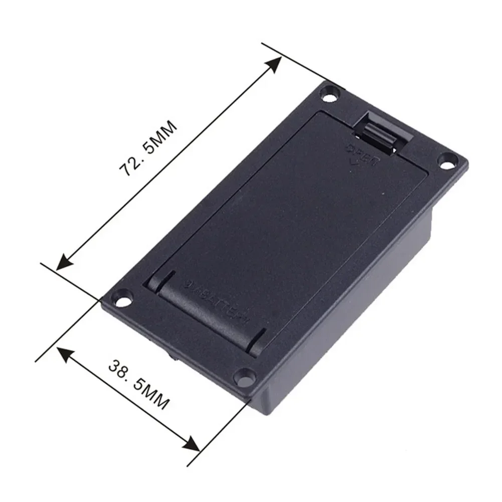 9V Active Pickup Battery Box Guitar Battery Box For Acoustic Guitar/bass Pickup Instrument Replacement Guitar Part & Accessories