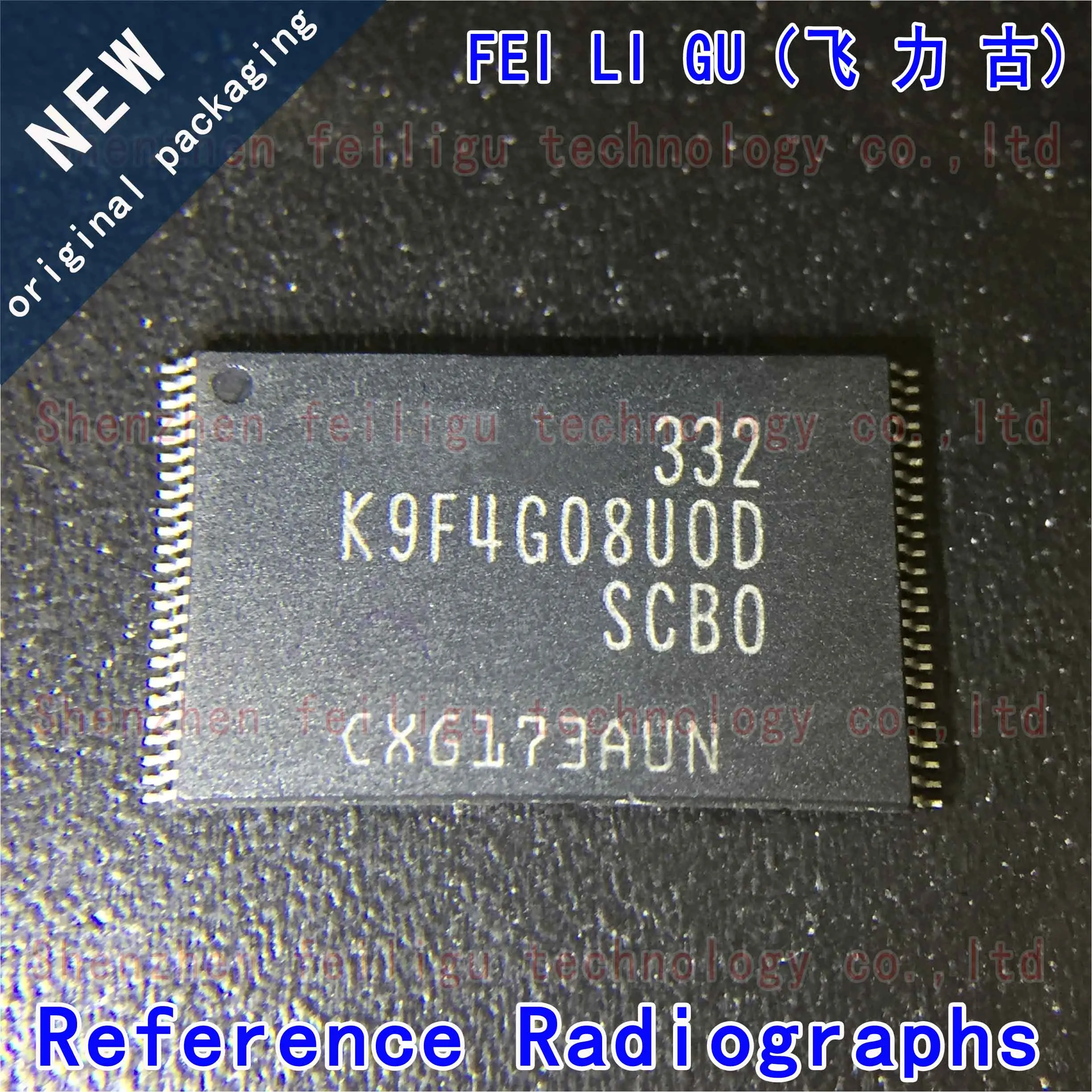 1~30PCS 100% New original K9F4G08U0D-SCB0 K9F4G08U0D package:TSOP48 flash memory 512MB memory chip