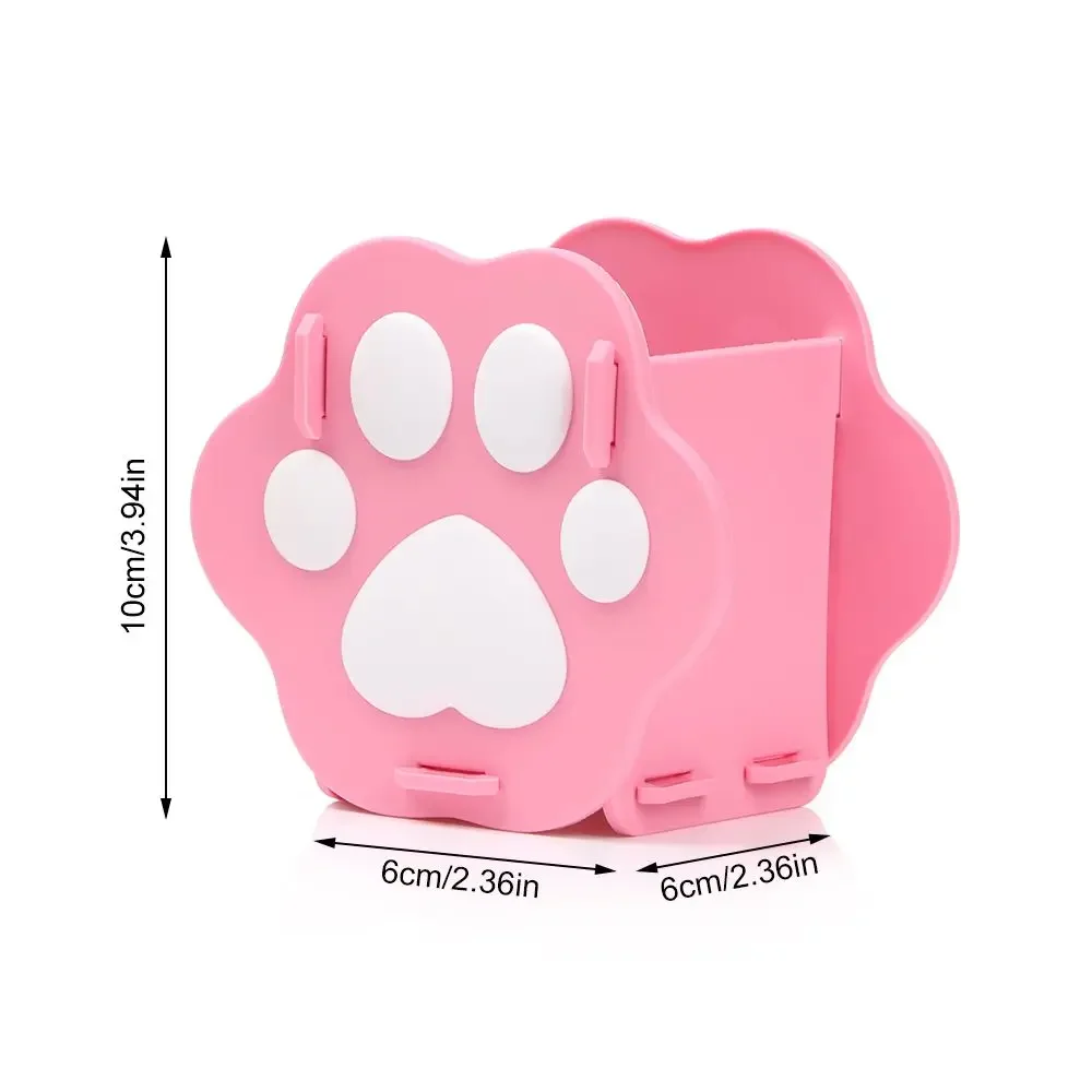 Imagem -06 - Cat Claw Shape Pen Holder Fofos Criativos Escola Escritório Desktop Organizer Grande Capacidade Kawaii Stand Lápis Case Desk Decor