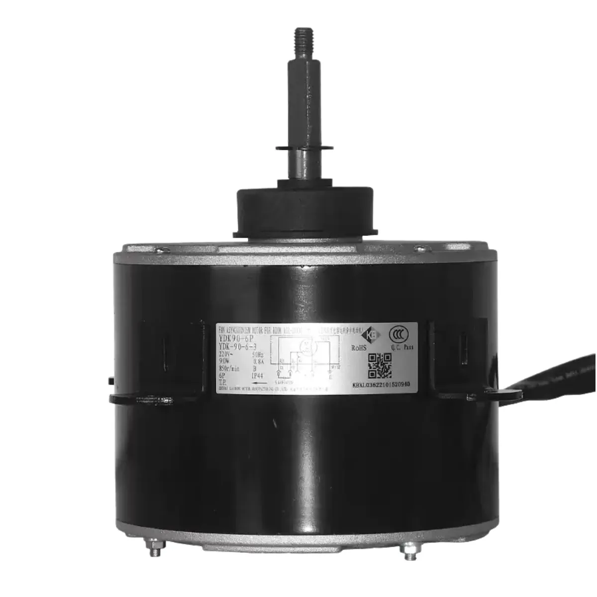 New For Air conditioning air source heat pump outdoor unit cooling fan YDK90-6P motor 90W 220V forward motor
