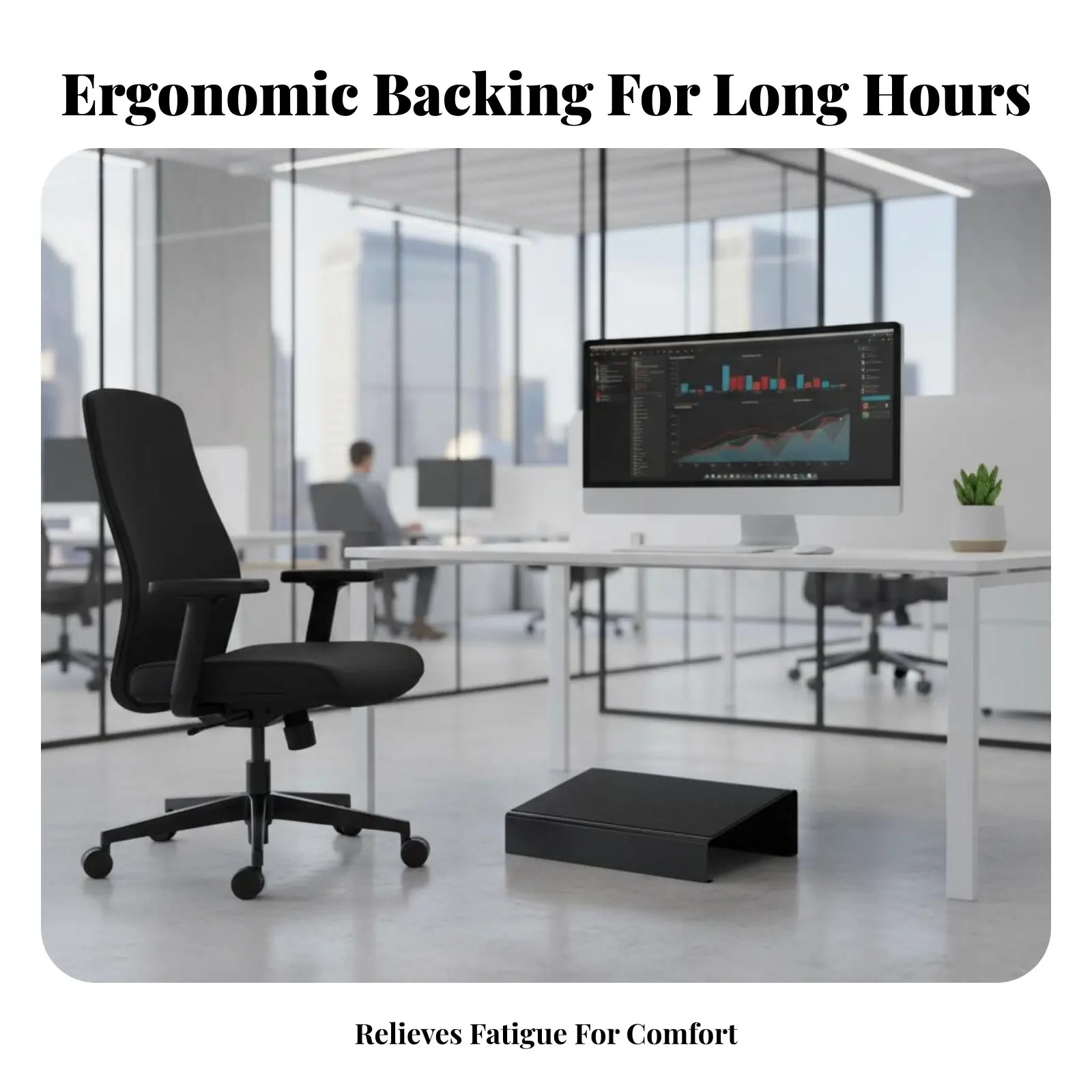 

Регулируемая подставка для ног под стол с нескользящей поверхностью, эргономичная, складная, портативная, для удаленной работы и любителей игр