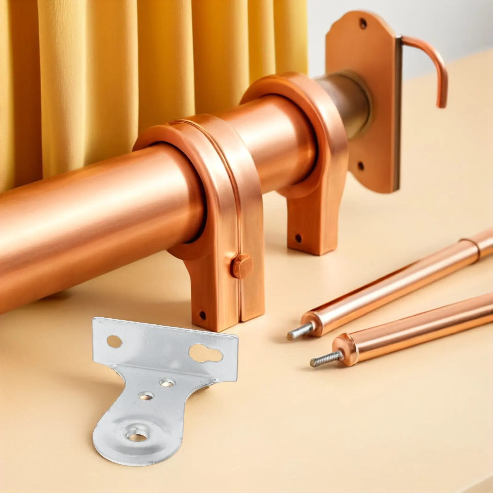 

8 пар кронштейнов для рулонных штор, металлические пружинные крепления для рулонных жалюзи, прочные монтажные элементы для наружных оконных штор, кронштейны для внешнего крепления