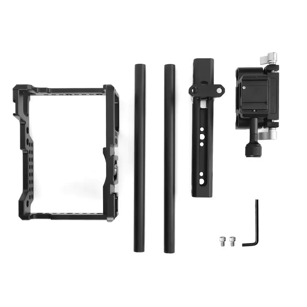 Aluminum Alloy SLR Camera Cage with Lifting Handle for s1 /S1H/S1R - Durable Extension Accessory