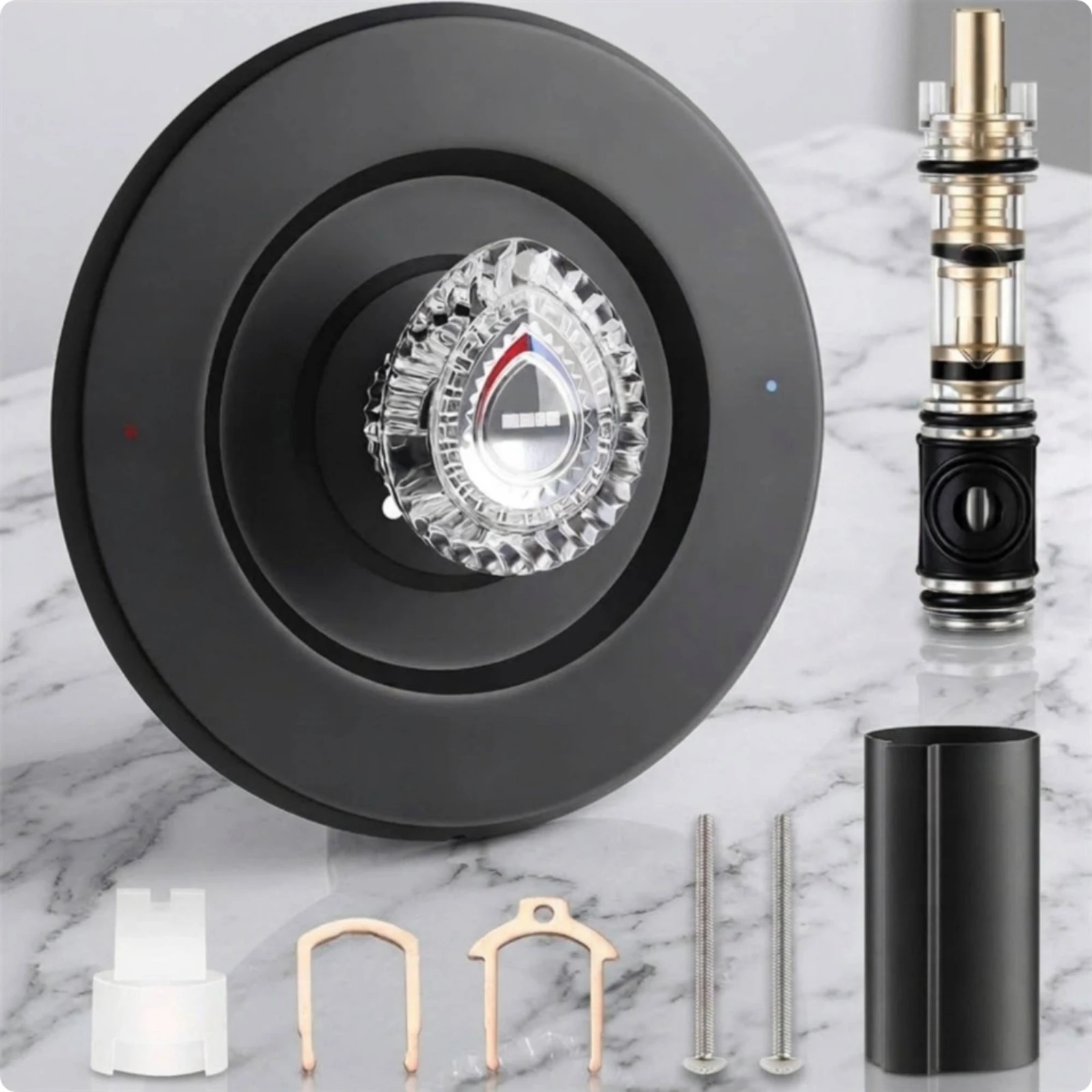 Shower Trim Kit with Cartridge Compatible Shower Trim Kit with Escutcheon Hardware Hassleeffortless Long-Lasting for Homeowners