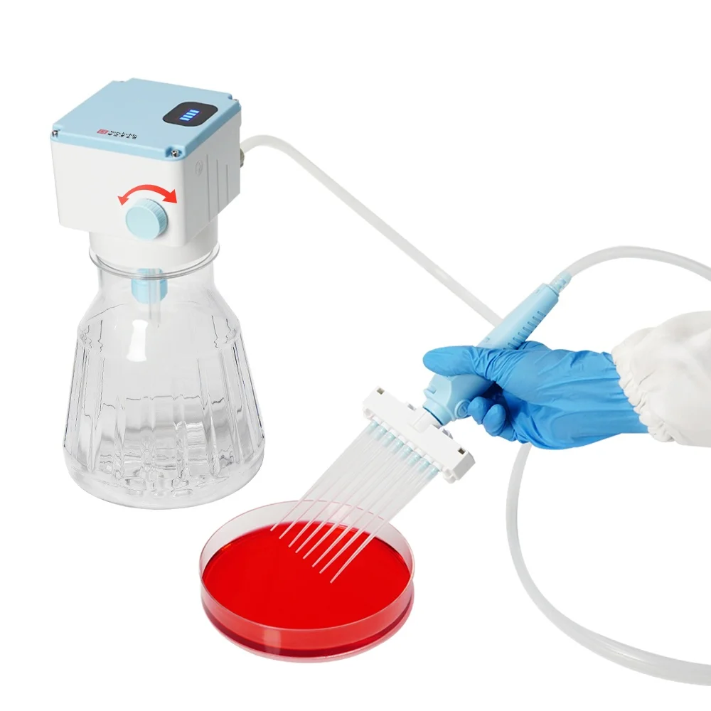 

Battery Powered Portable Suction Unit Lab Use Vacuum Aspirator Machine 2L