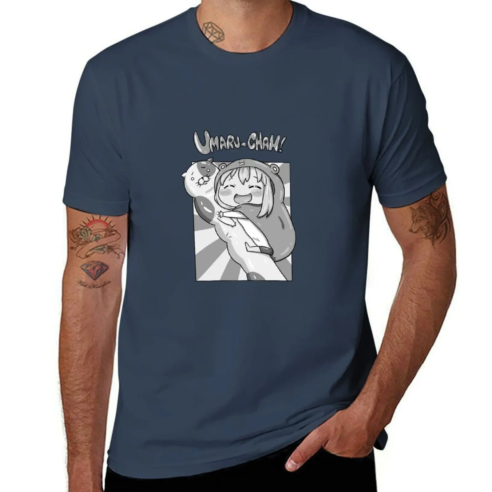 

Umaru chan and cat T-Shirt Outdoor Working T-Shirt