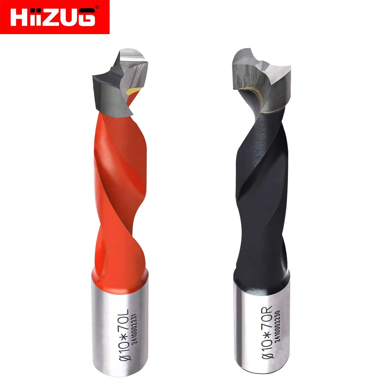 10mm Shank Brad Point Boring Drill Bit Cut Dia 5mm/10mm/15mm L /R for Woodworking Drilling Wood Hole Drill, 1Pcs/ Each Set