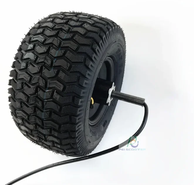 13 inch 13x6.5-6 Wide Off-Road tyre strong 3000w Single Axle Brushless Scooter Hub Motor Wheel phub-13sk