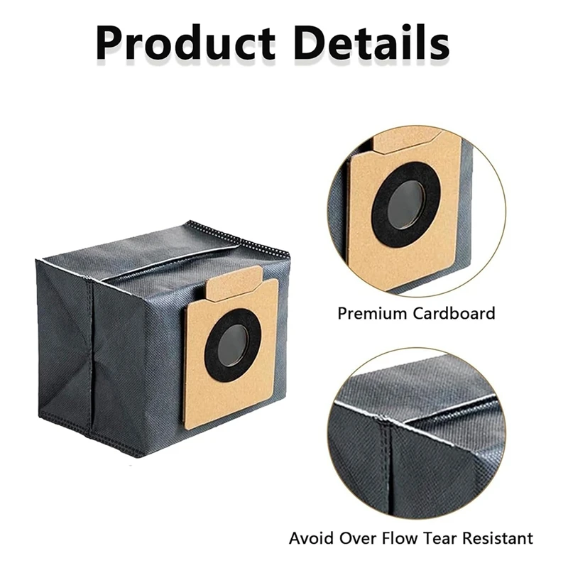 Suku cadang penyedot debu Eufy X8 Pro/ X8 Pro SES, Kit aksesori penyedot debu, sikat utama, sikat samping, bantalan kain pel