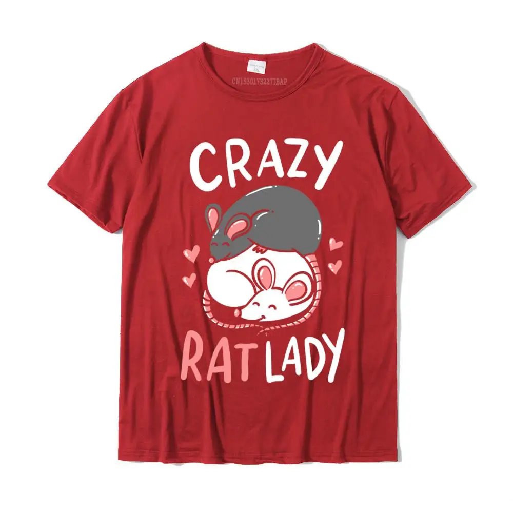 Rat Rats Crazy Rat Lady Love Cute Funny Pet Gift Aesthetic Cosie Tops Shirts Cotton Youth Top T-Shirts Cosie Classic