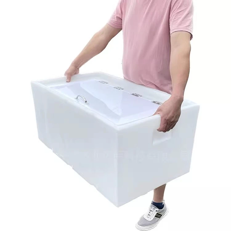 

Live Fish Transport Modified Anti-Overflow Water Tank Small Cart Trunk 130L 240L Horizontal Flip Cover Fish Breeding Hatchery