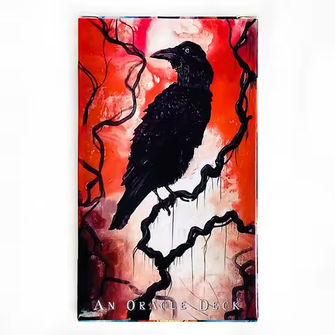 New Oracle Deck A 53 Cards Unique Mystic Designs, High-Quality Cardstock, Perfect For Divination &amp; Gift Giving