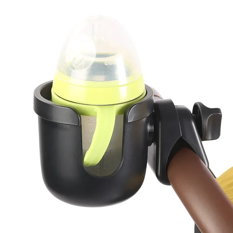

New Baby Stroller Cup Holder Rack Bottle Universal 360 Rotatable Cup Holder for Pram Stroller Carrying Case Milk Bottle Cart