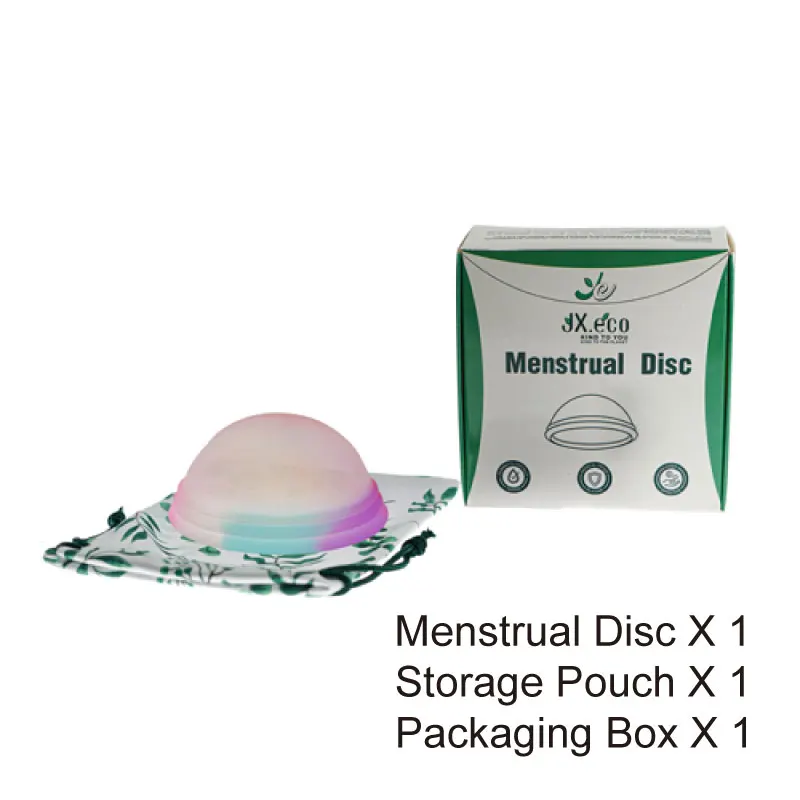 

1pcs Silicone Sterilizing Menstrual Disc S L Size Portable and Extra-Thin Women Mestrual Period Cups Feminine Hygiene Products