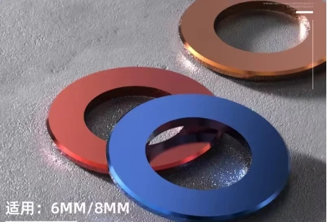 

M8 Screws Gasket M6 Flat Washers Motorcycle Modification Accessories Electric Vehicle Decoration for Beneli Huanglong 600