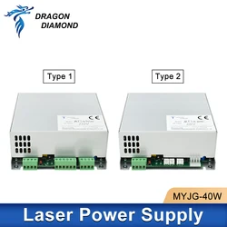 M40 40W Co2 Laser Netzteil LCD Display Unterstützung 110V/220V 115V/230V für Laser Rohr Gravur Schneiden Maschine Original MYJG