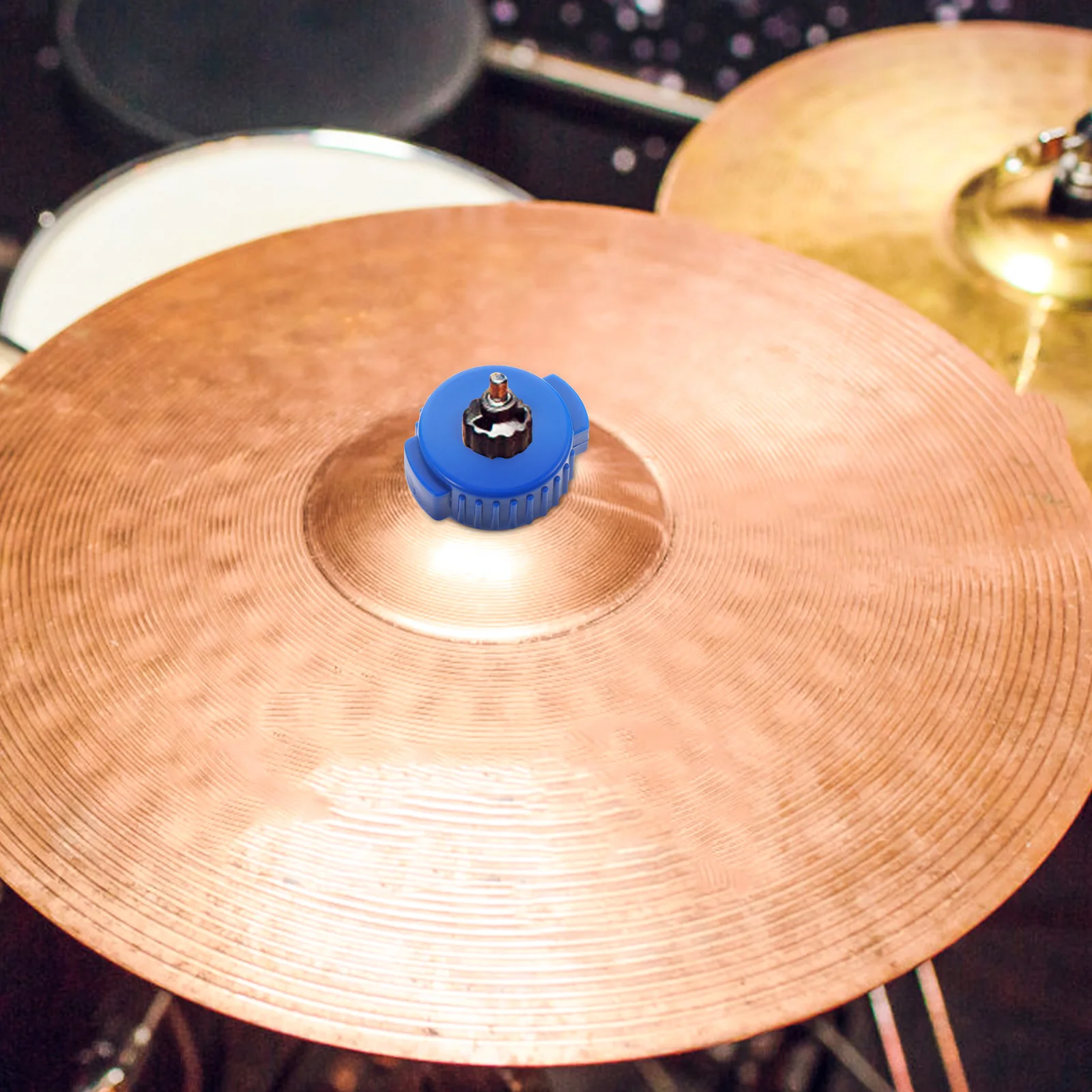 

8 Pcs Quick Release Hat Cymbal Drum Nuts Plastic Red Instrument Accessories Cymbals