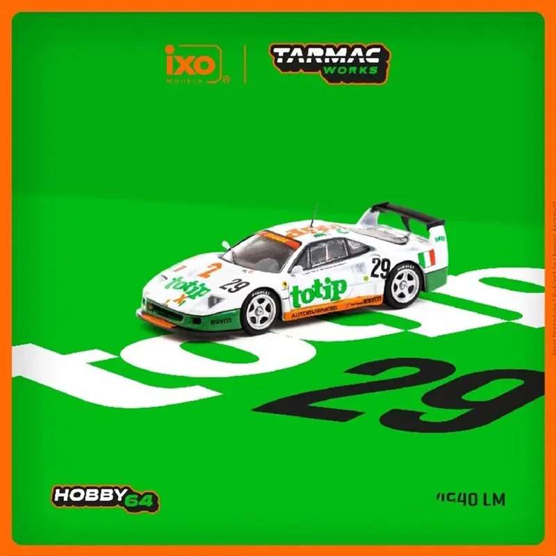 

Коллекция автомобилей TARMAC WORKS F40 LM 24H OF LE 1994 масштаб 1:64, ограниченная серия, хобби-игрушки