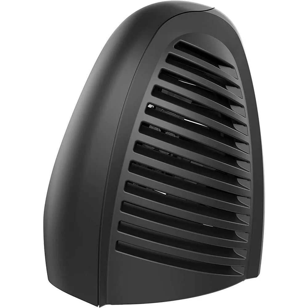 Advanced Whole Room Heater with Automatic Climate Control, Timer, Fan Only Option, Black, Compact, HEAT DIFFERENTLY.