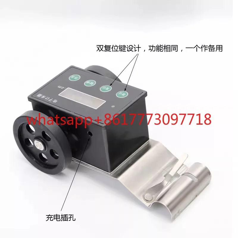 New wallpaper gluing machine electronic digital meter hand cranked 70 gluing machine code table electronic counter
