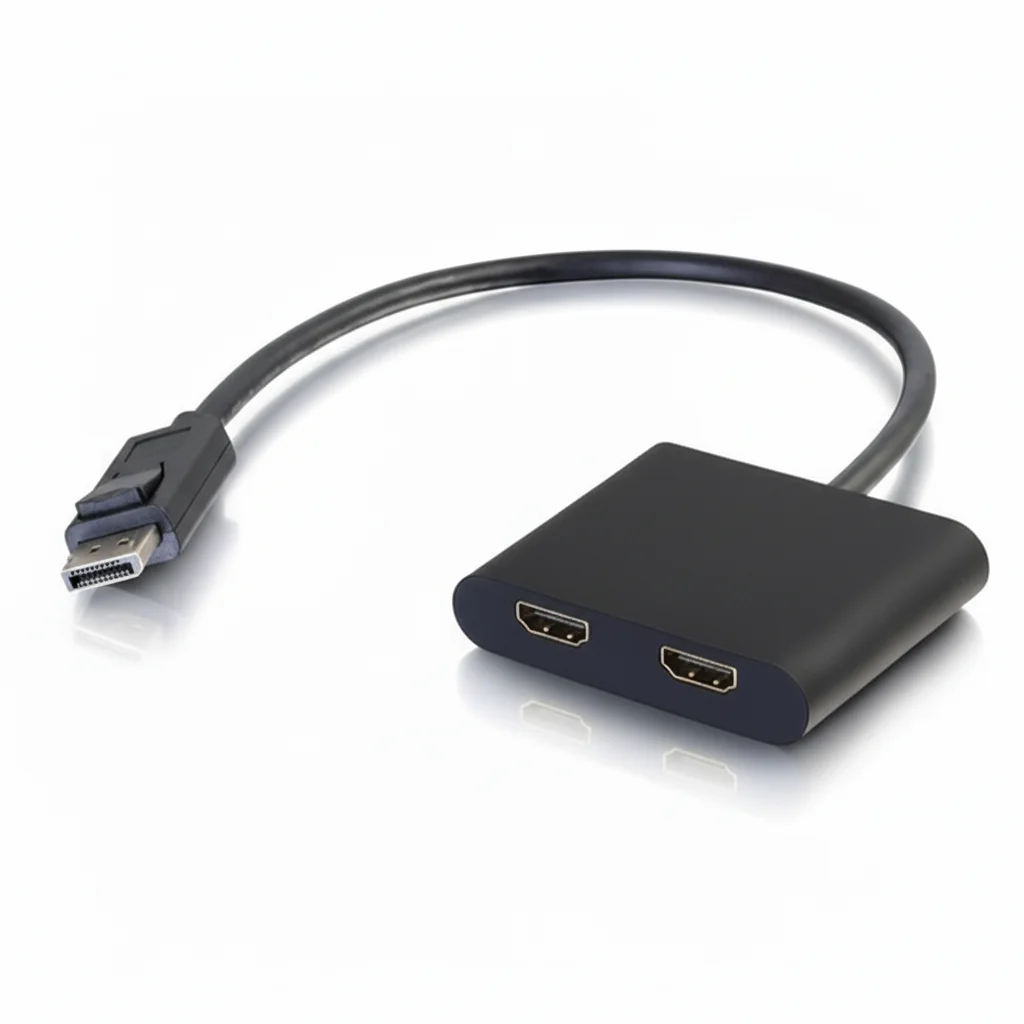 

C2G 757120542933 54293 Концентратор 4K DisplayPort to Dual HDMI Multi-Stream Transport (MST) — черный — 3840 x 2160 at — используемый — как новый