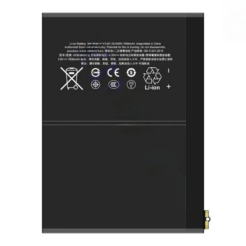 Fast Shipping 3.8V 7606mAh Tablet Battery for IPad10/iPad Air5/iPad Air4 A2696 A2757 A2777 A2288 A2324 A2325 A2072 High Capacity