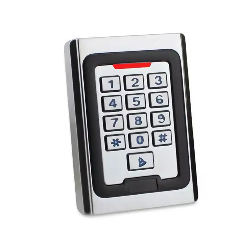 RFID Metal Access Control Anti-Vandal Metal Case 2000 Users Proximity ID 125k Standalone Keypad One Door Access Control System