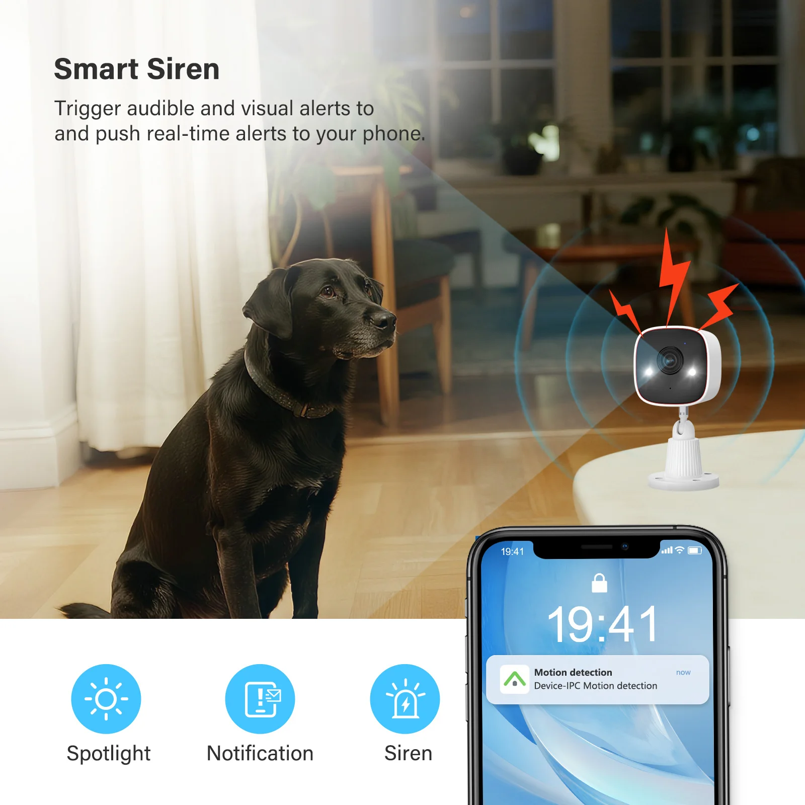8個セット 2K FHD ワイヤレス防犯カメラ IP66防水 屋内外両用 2.4Ghz WiFi カラー暗視 AI人感センサー搭載