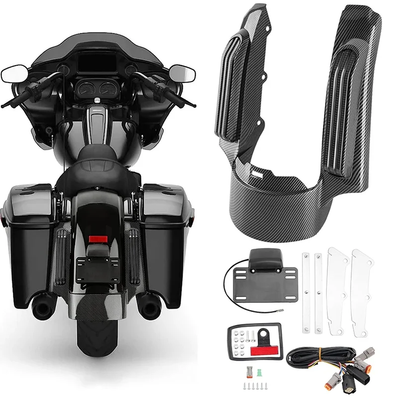 

For Harley Touring Electra Street Glide FLTRX FLHR 2014-UP Ultra Limited CVO Motorcycle Rear Fender System LED Fascia Light Kit