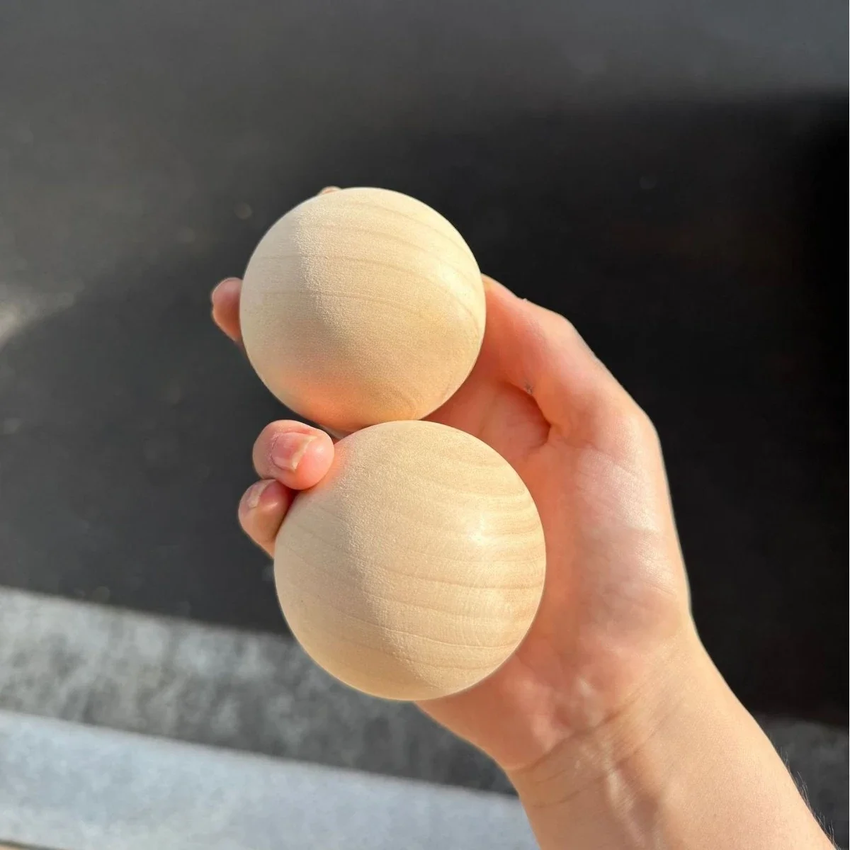 50mm Ice Hockey Ball 1/2/4PCS Hardwood Ice Hockey Puck Floorball Training Equipment Team Hockey Professional Training Ball