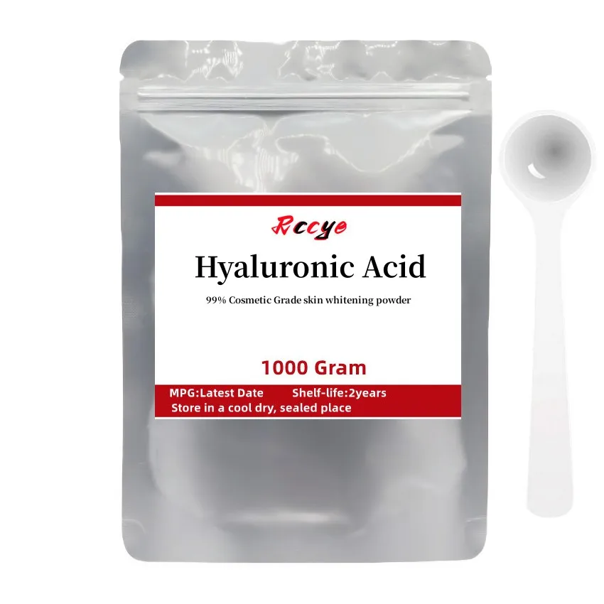 Free Shipping 50g-1000g High Quality Hyaluronic Acid Powder