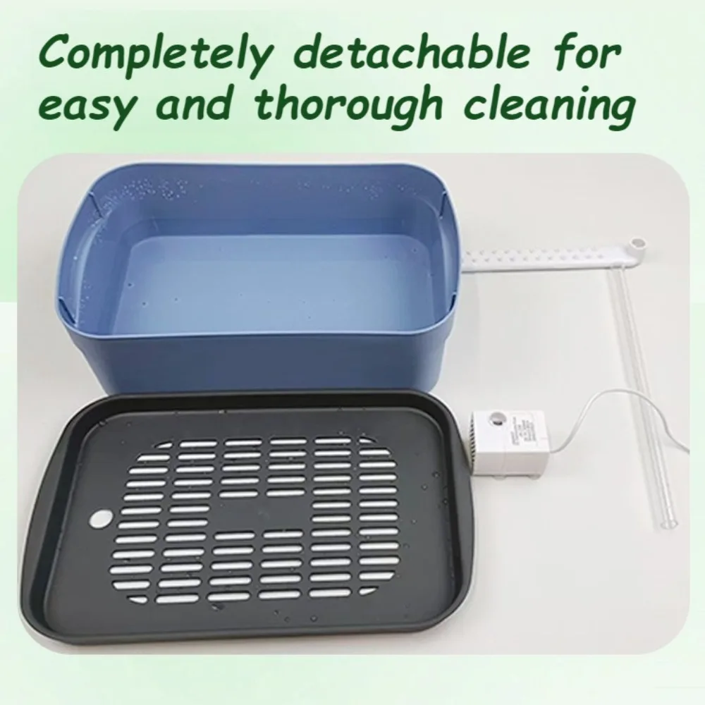 Detachable Electric Parrot Shower Bath Basin with Circulation Water Pump Easy Clean Bird Bath Box Pet Bird Shower Accessories view 4