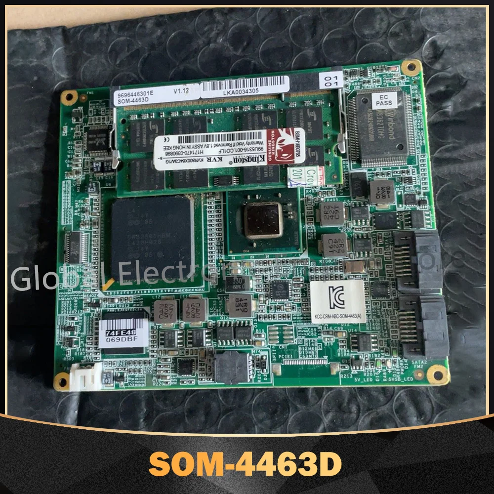 For Advantech Industrial Control Motherboard 9696446301E SOM-4463D version: V1.12