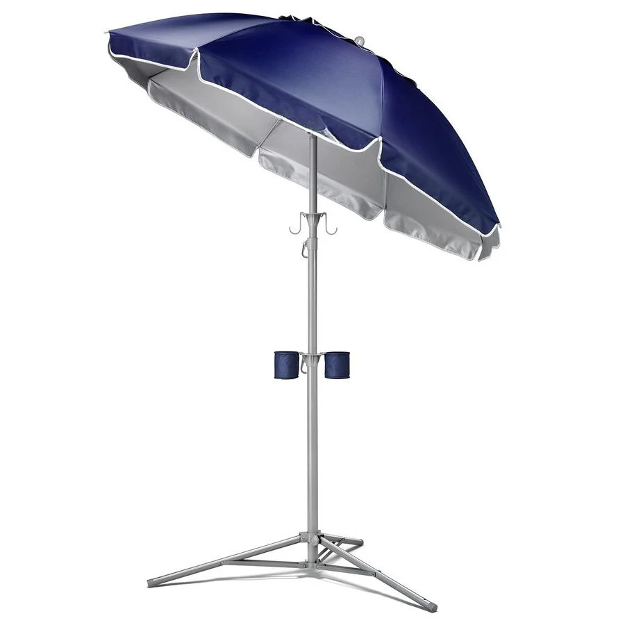 

Ultimate Portable Sun Shade Umbrella Lightweight Adjustable Outdoor Patio amp Beach Umbrella with Tripod Base Navy
