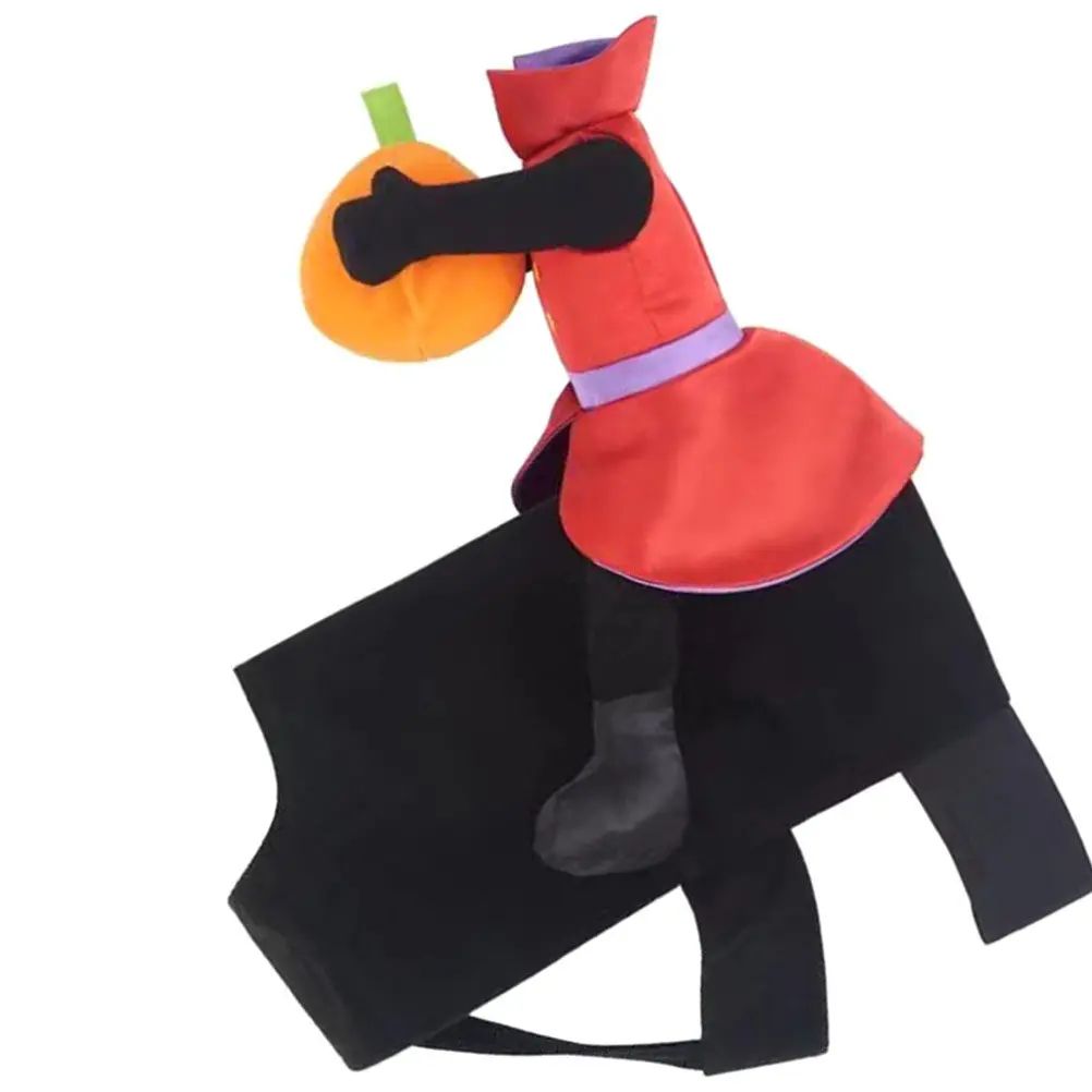 

Костюм для собак и кошек на Хэллоуин: Трансформирующийся наряд с тыквой, удобный, дышащий, гипоаллергенный для питомцев