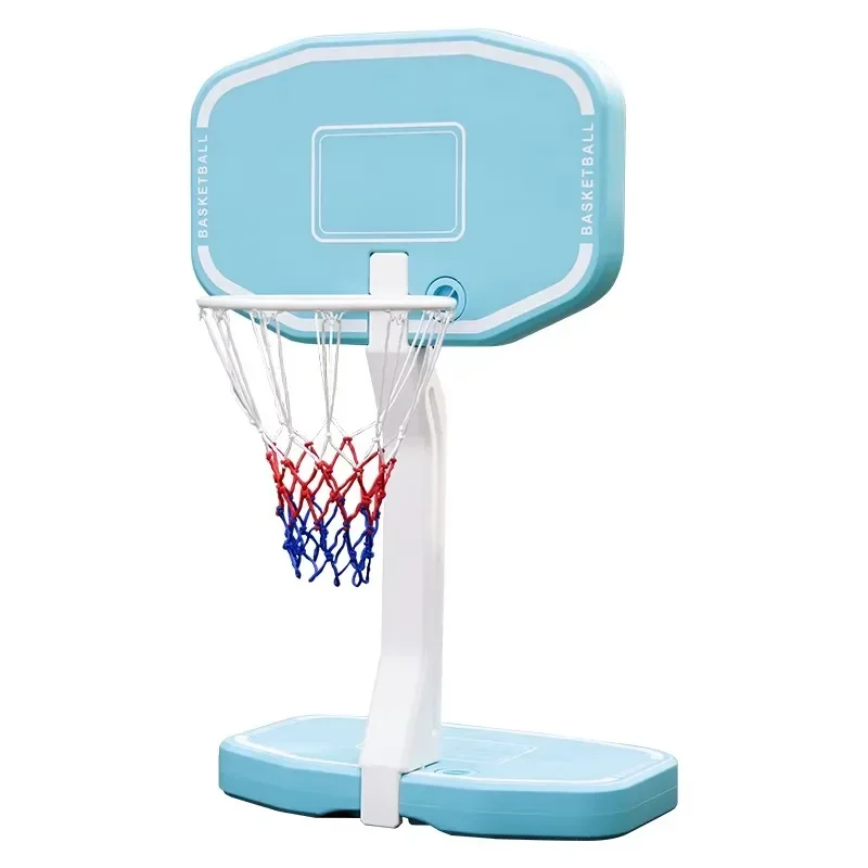 כדורסל מים בקיץ מעמד להגדיר עבור משפחה וילדים מסיבות בריכה משחק יריות מים עם ציוד חצר חישוק