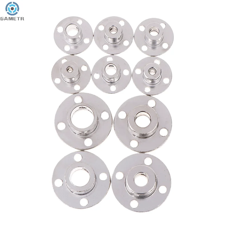 3mm/3.17mm/4mm/5mm/6mm/6.35mm/7mm/8mm/10mm/12mm Rigid Flange Coupling Motor Guide Shaft Coupler Motor Support Connector