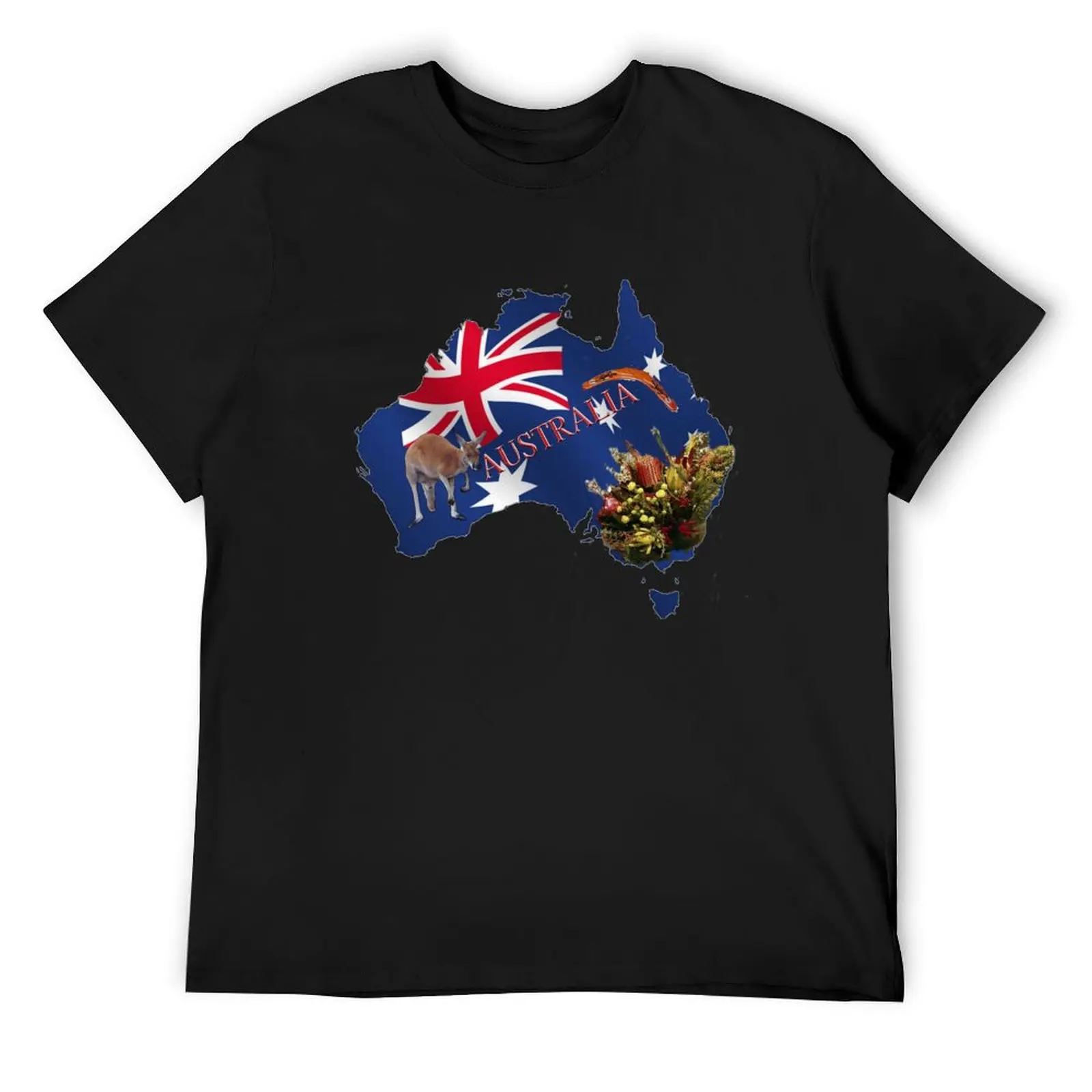 

Australiana Tshirt T-Shirt sweat custom t shirt street wear vintage clothes luxury clothes men