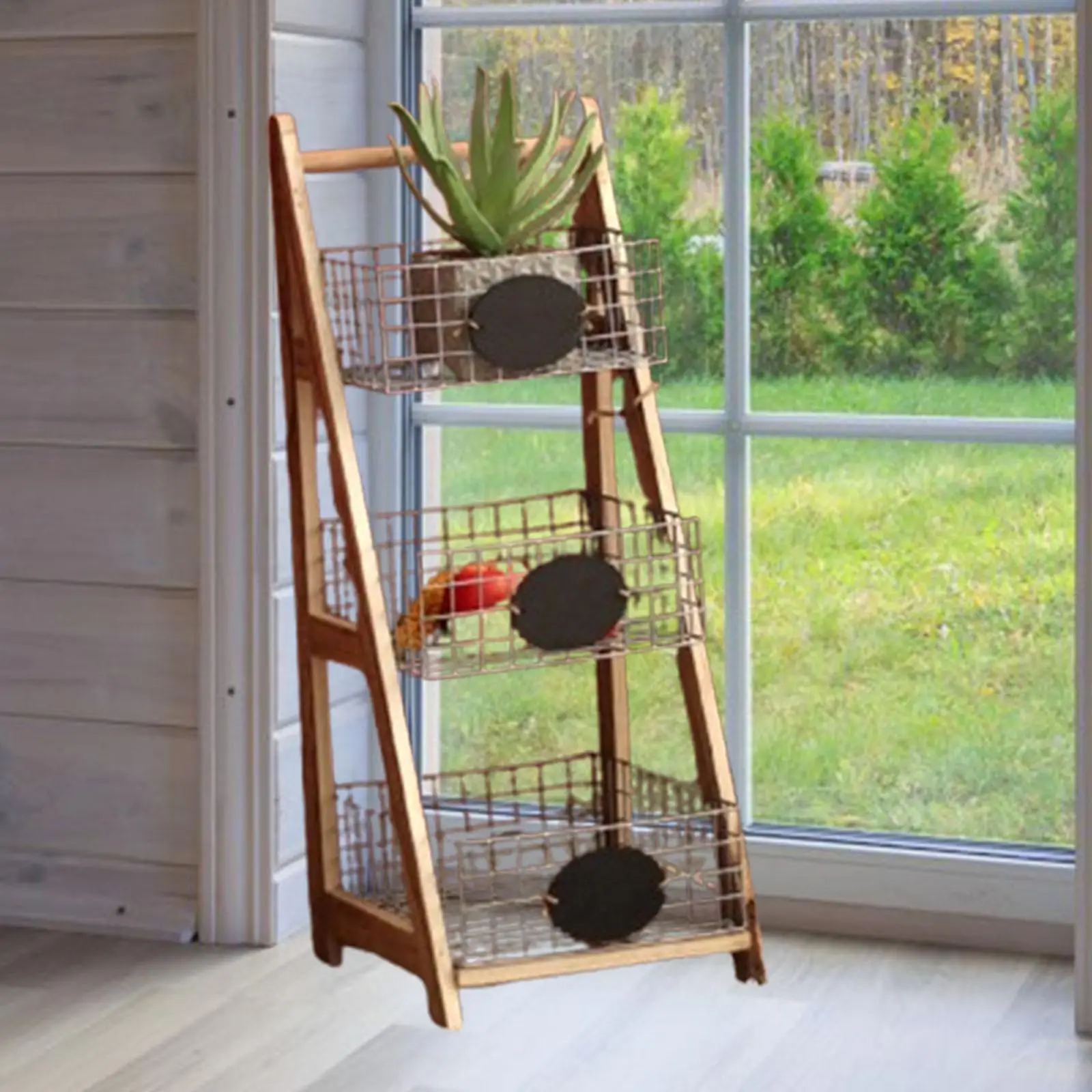 

Multi-layer Storage Rack Plant Display Stand for Balcony Potted Plants Dorm