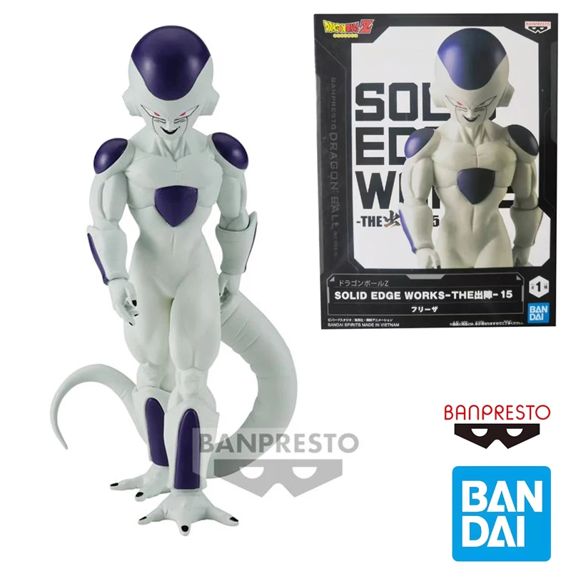 

Dragon Ball Z Figure Frieza Dragon Ball Figure Original BANDAI BANPRESTO Solid Edge Works 15 Anime PVC Model Toy 17 cm In Stock