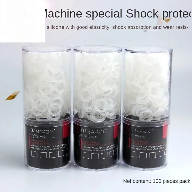 Silicone Shock Protection Ring for Tattoo Shock Absorber Ring O-Type Shock Absorber Ring Tattoo Belt Tire Small Accessories