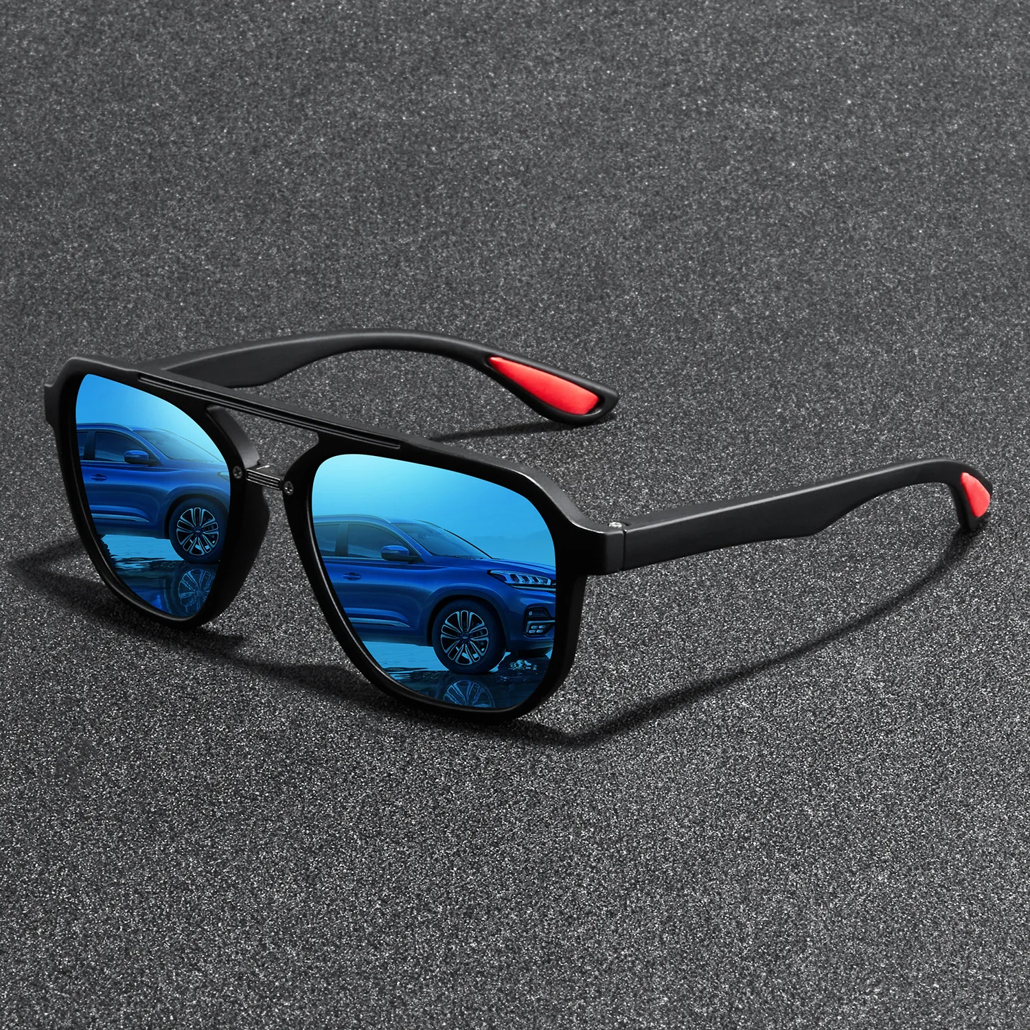 

New TR Frame Europe and America Cycling Sunglasses Spring Leg Sports Sunglasses Polarized Men's Outdoor Glasses
