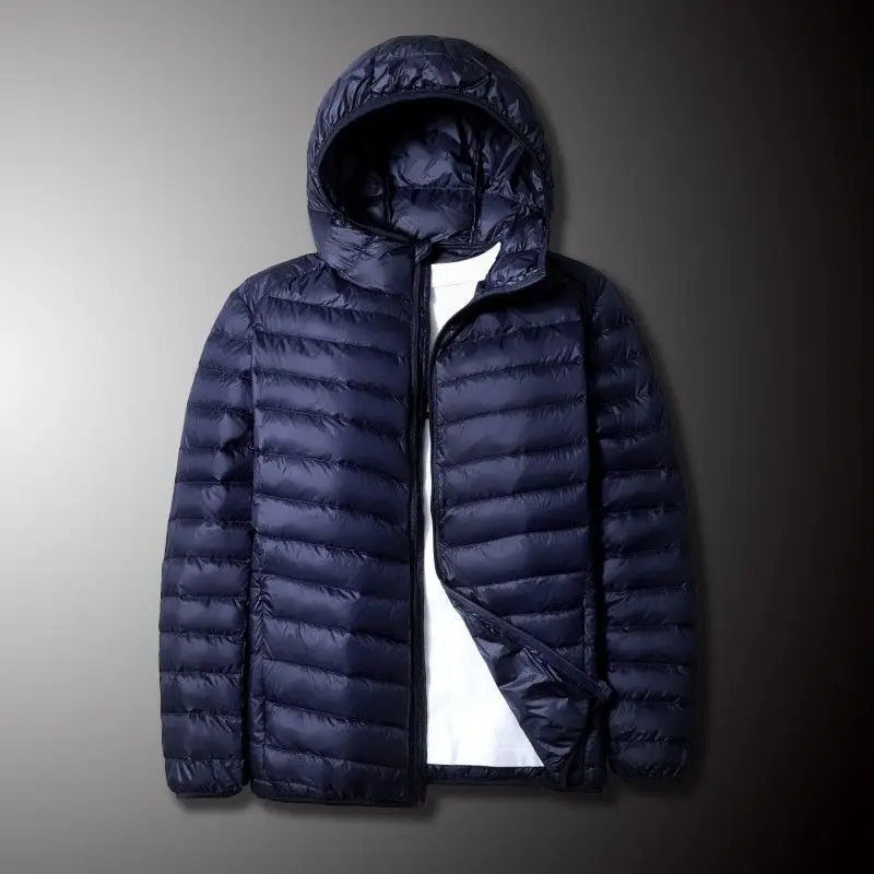 Off-season Clearance Light Thin Down Jackets Stand-up Collar Ultra-light and Slimming Down Short Men's Jackets for Young People