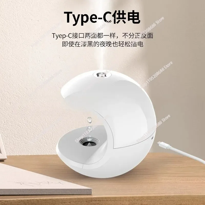 100pcs Household Humidificador 7 Colorful Led light Cool Mist Anti Gravity Water Droplets Air Humidifier for Bedroom Office