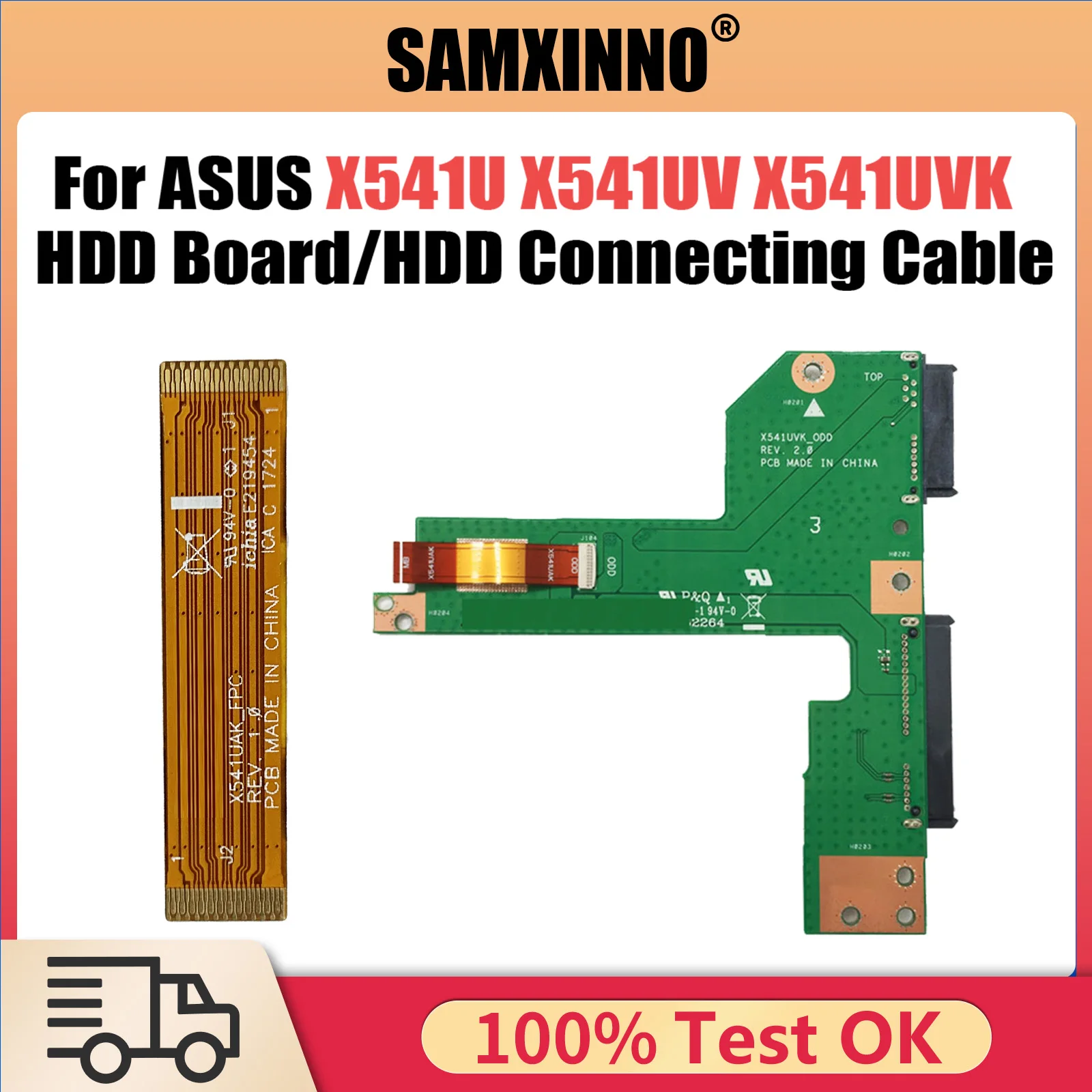 New For Asus X541U X541UV X541UVK X541UA X541UAK R540U HDD board HDD Connecting line w/ Cable